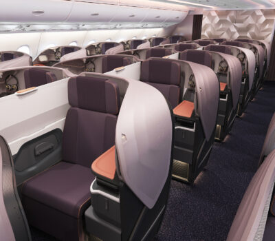 Singapore Airlines A380 Business Class